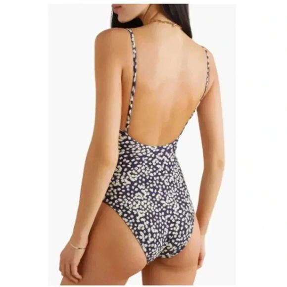 MATTEAU // The Scoop floral-print swimsuit